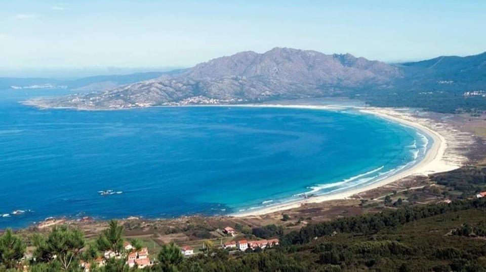 Villa La Casita Alere En Playa Carnota Con Patio Y Barbacoa Extérieur photo